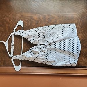 Polka-dot Swim Suit Top